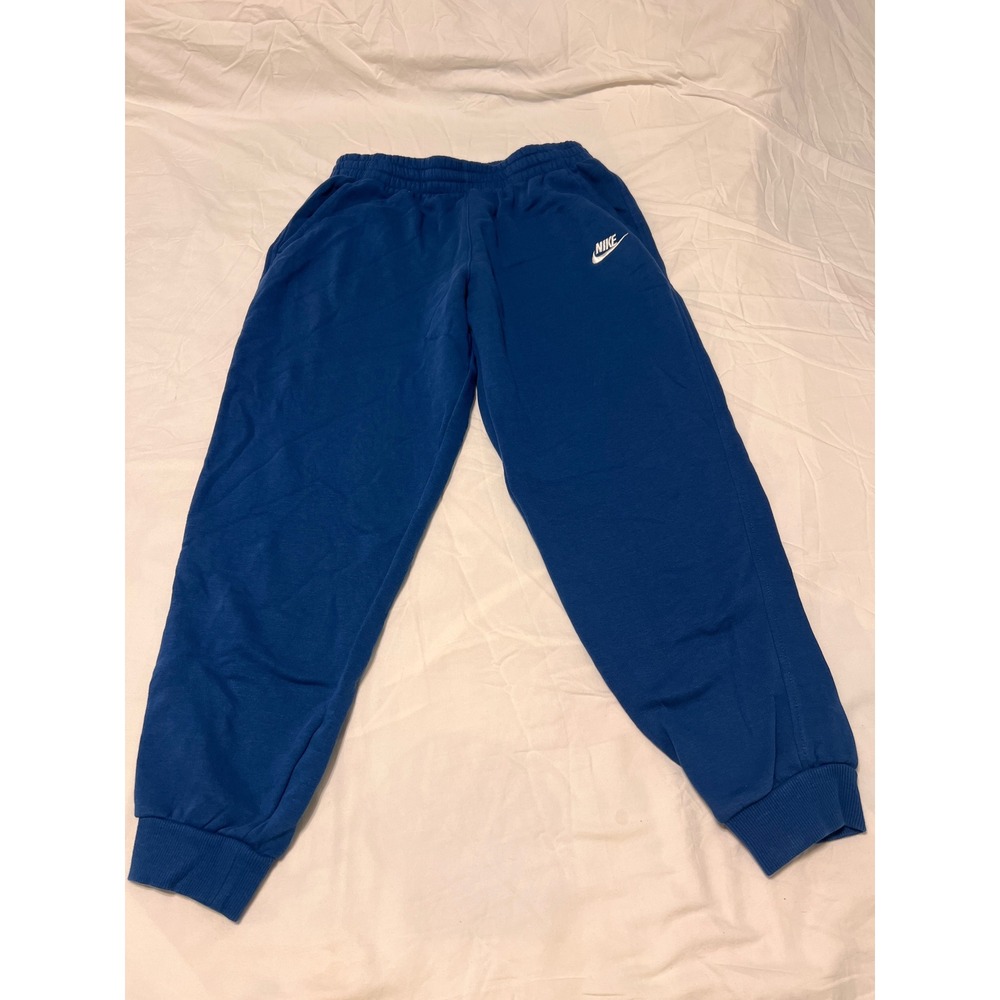 Nike Kids Sportswear Club Fleece Joggers Blue XL Embroidered Logo Sweatpants